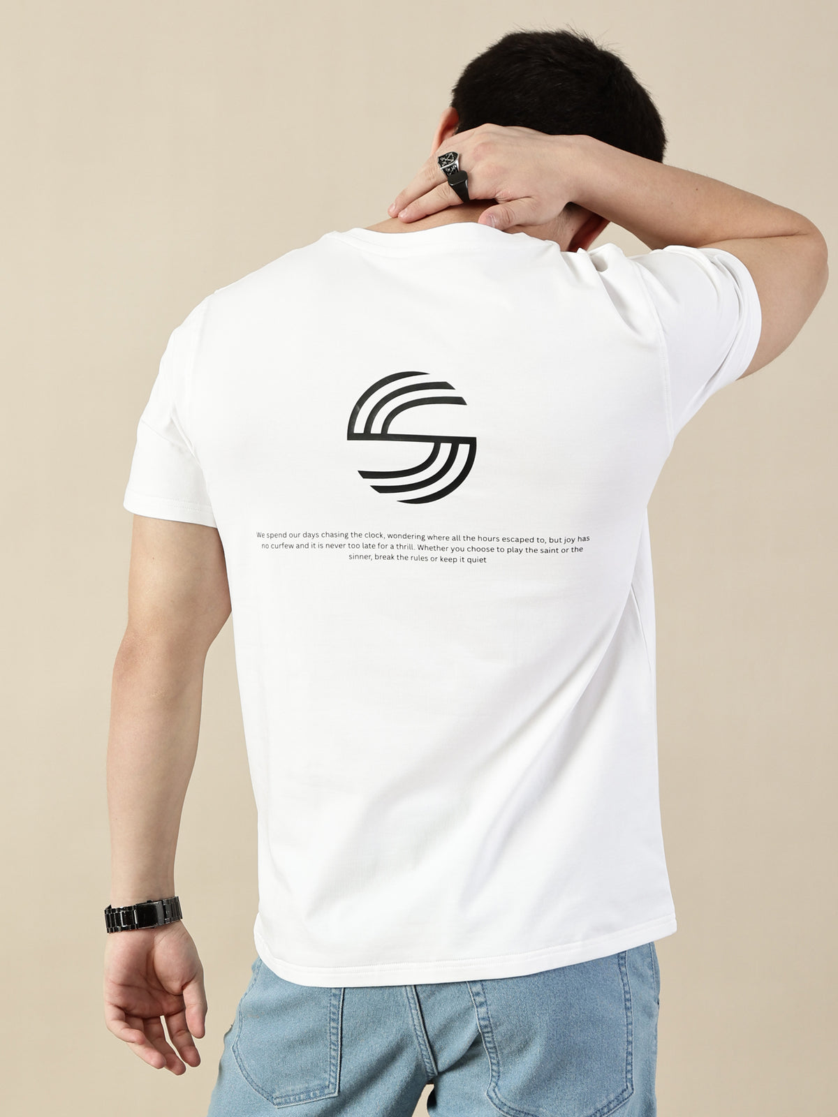 Back Printed T-Shirt
