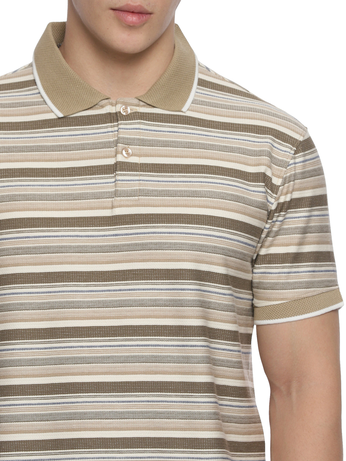 Slayz Stripped Polo