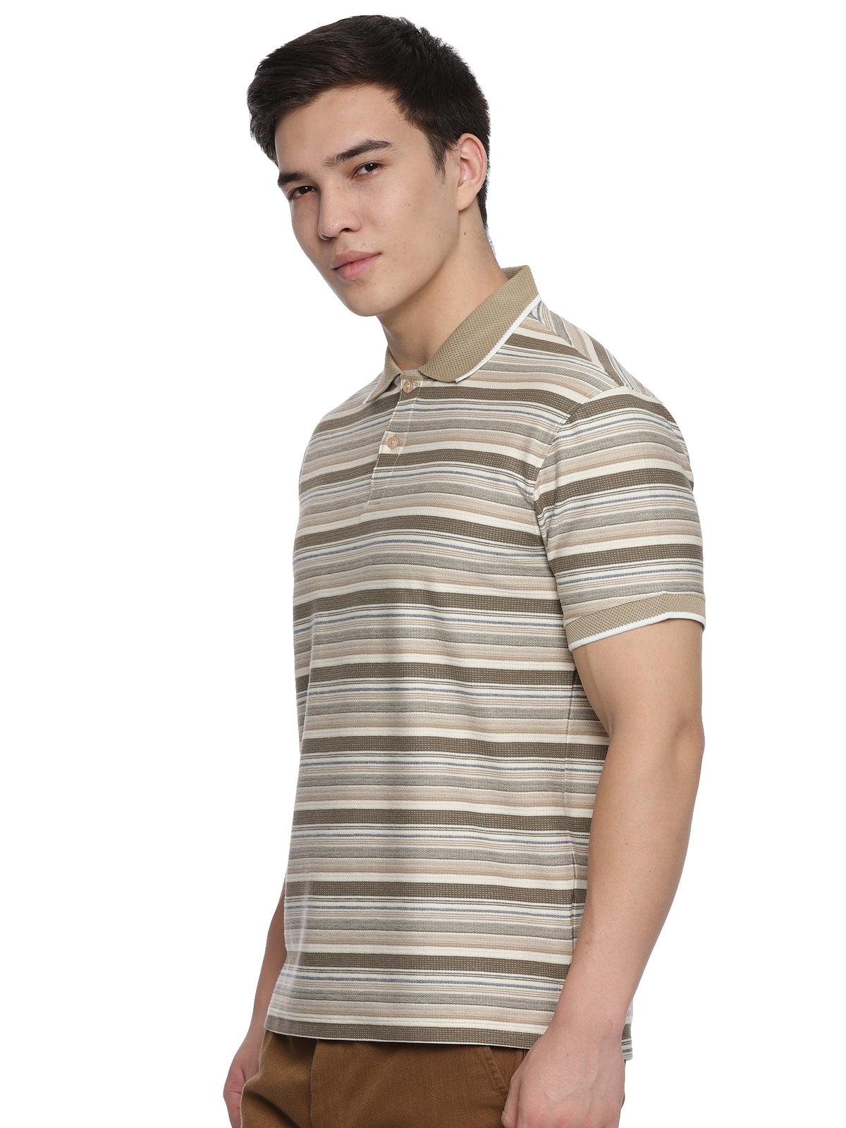 Slayz Stripped Polo