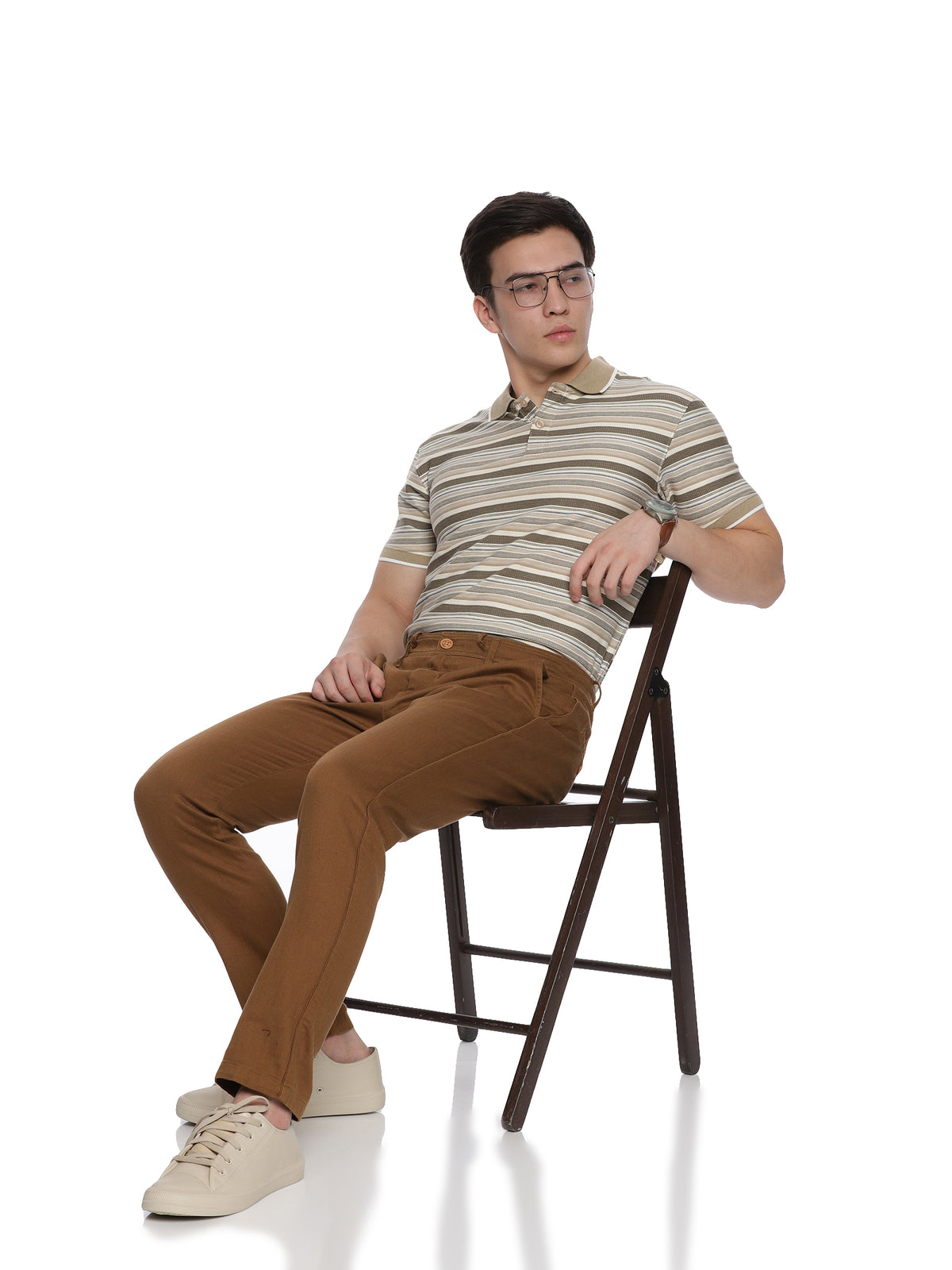 Slayz Stripped Polo