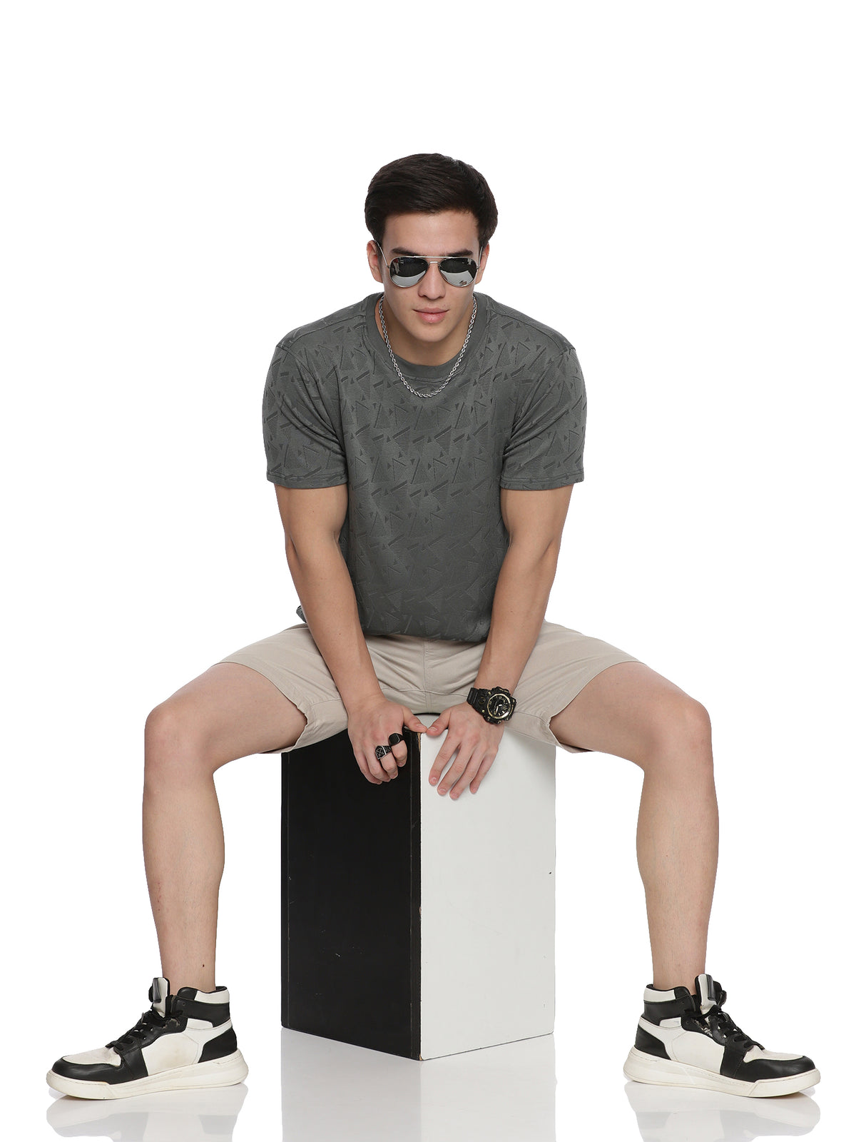 Textured T-Shirt